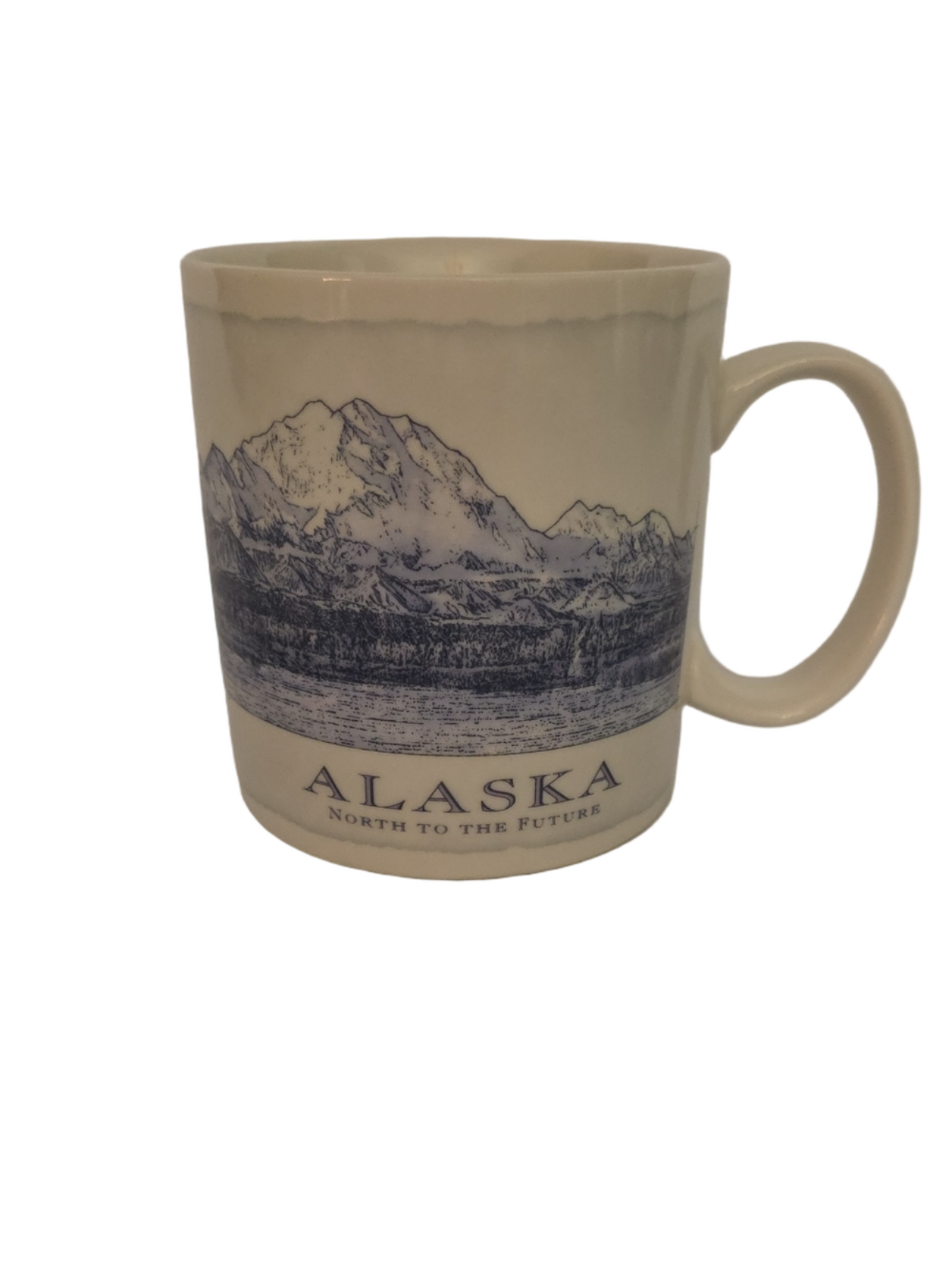 Vintage Starbucks 2006 Alaska Architectural Series Coffee Mug 18 Oz